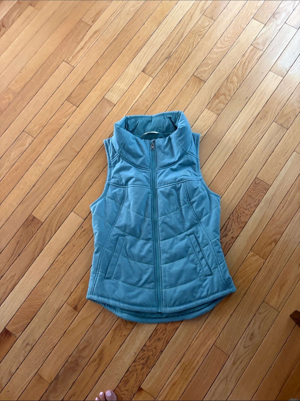 The North Face Women's Teal Quilted Vest